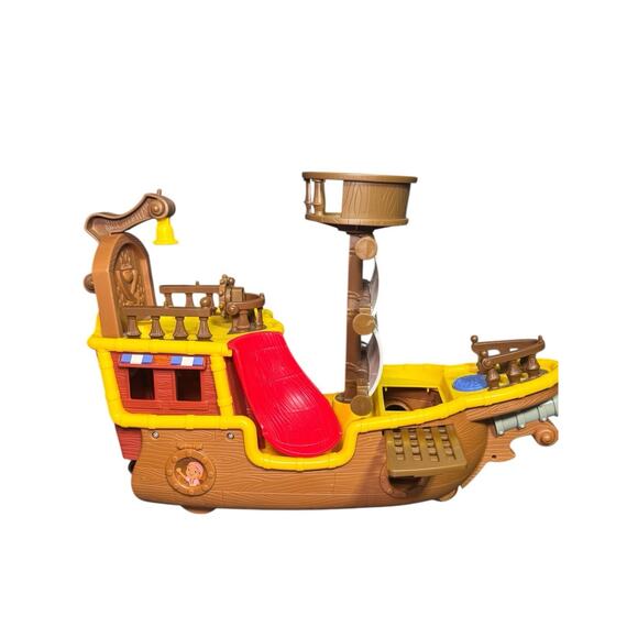 Disney's Jake and the Neverland Pirates Figures and Pirate Ship Lot - Picture 3 of 8